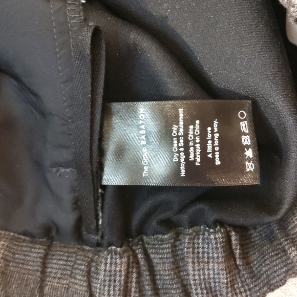 Aritzia Group by Babaton Jimmy Pant Plaid Sz S - Picture 10 of 11